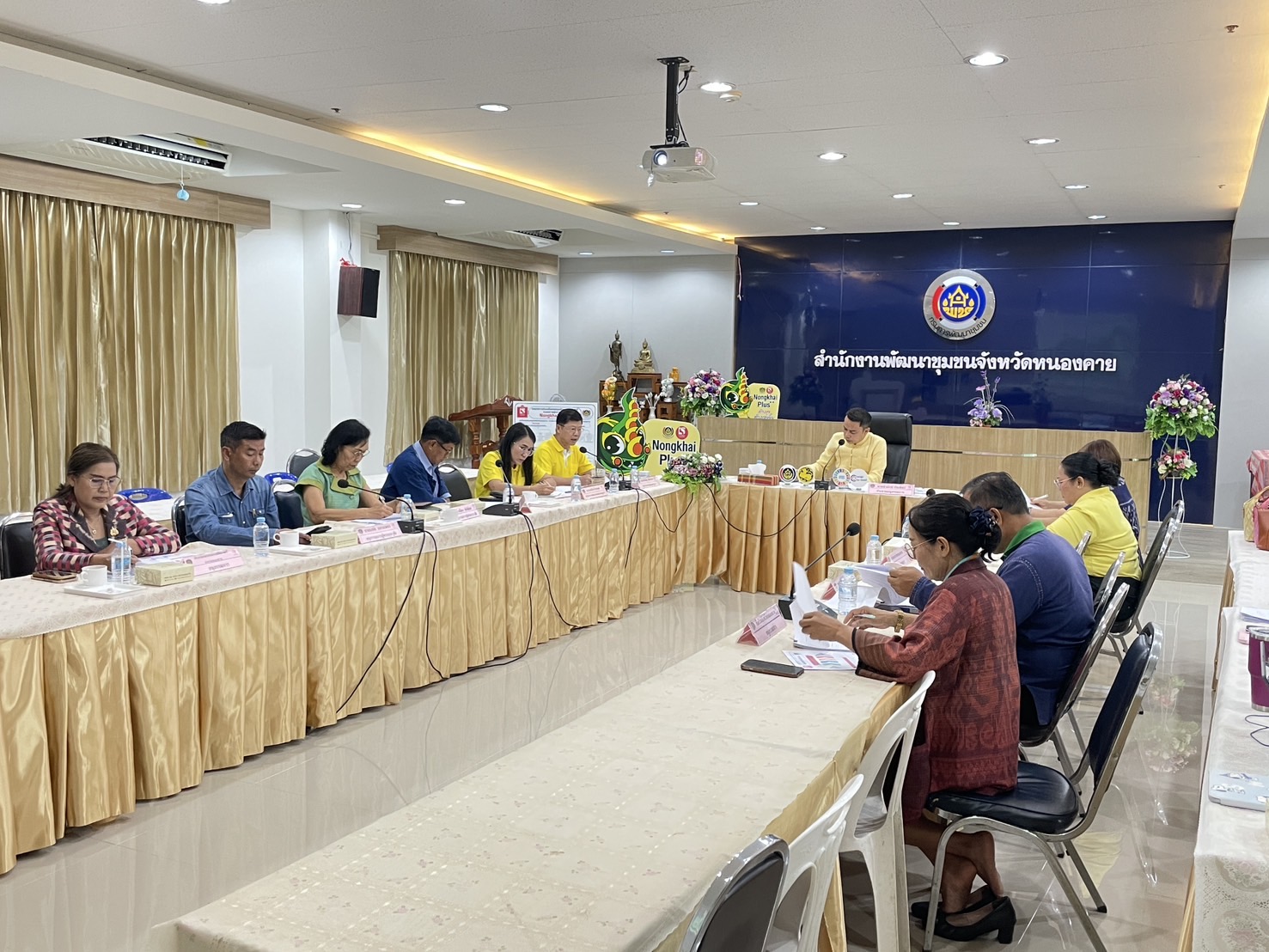 พช.หนองคาย ประชุมคณะอนุกรรมการบริหารกองทุนพัฒนาบทบาทสตรีระดับจังหวัด ครั้งที่ 5/2568