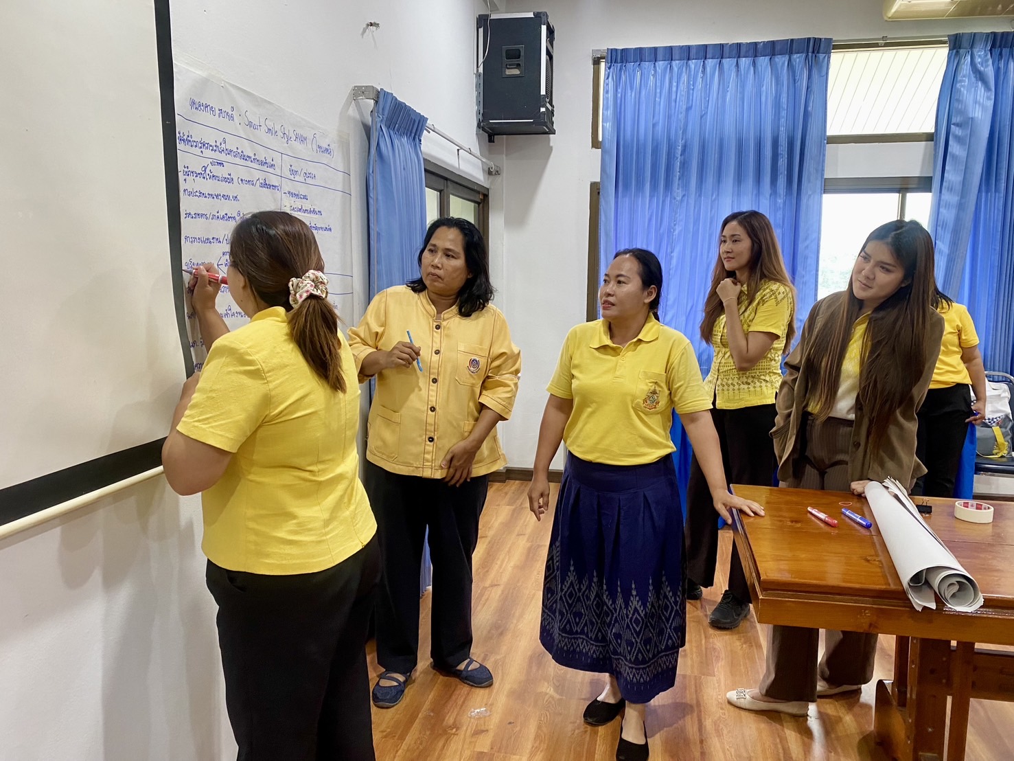พช.หนองคาย จัดเวทีถอดบทเรียนโครงการหนองคาย สบายดี : Smart Smile Style SAYAM ระดับโซนอำเภอ จังหวัดหนองคาย โซนเหนือ
