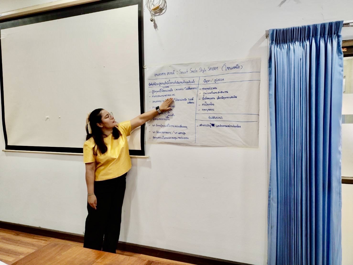 พช.หนองคาย จัดเวทีถอดบทเรียนโครงการหนองคาย สบายดี : Smart Smile Style SAYAM ระดับโซนอำเภอ จังหวัดหนองคาย โซนเหนือ