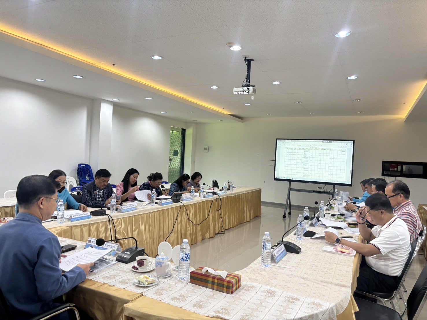 พช.หนองคาย ประชุมผู้อำนวยการกลุ่มงาน และพัฒนาการอำเภอ ครั้งที่ 8/2568