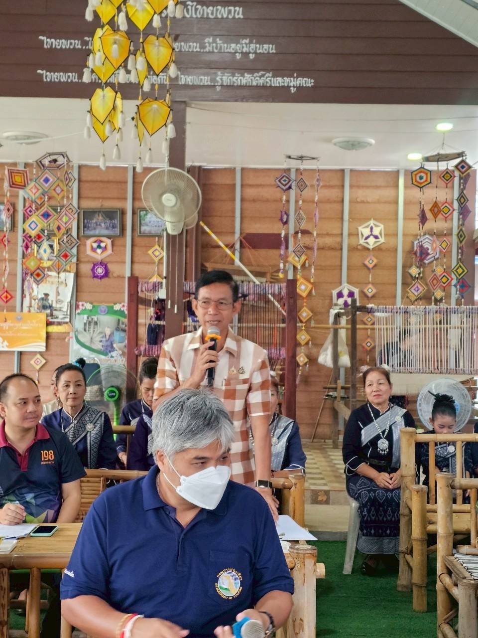 พช.หนองคาย เข้าร่วมลงพื้นที่ตรวจประเมินเพื่อรับรองมาตรฐานการท่องเที่ยวโดยชุมชน ประจำปีงบประมาณ พ.ศ. 2568