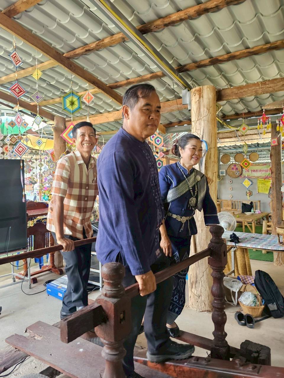 พช.หนองคาย เข้าร่วมลงพื้นที่ตรวจประเมินเพื่อรับรองมาตรฐานการท่องเที่ยวโดยชุมชน ประจำปีงบประมาณ พ.ศ. 2568