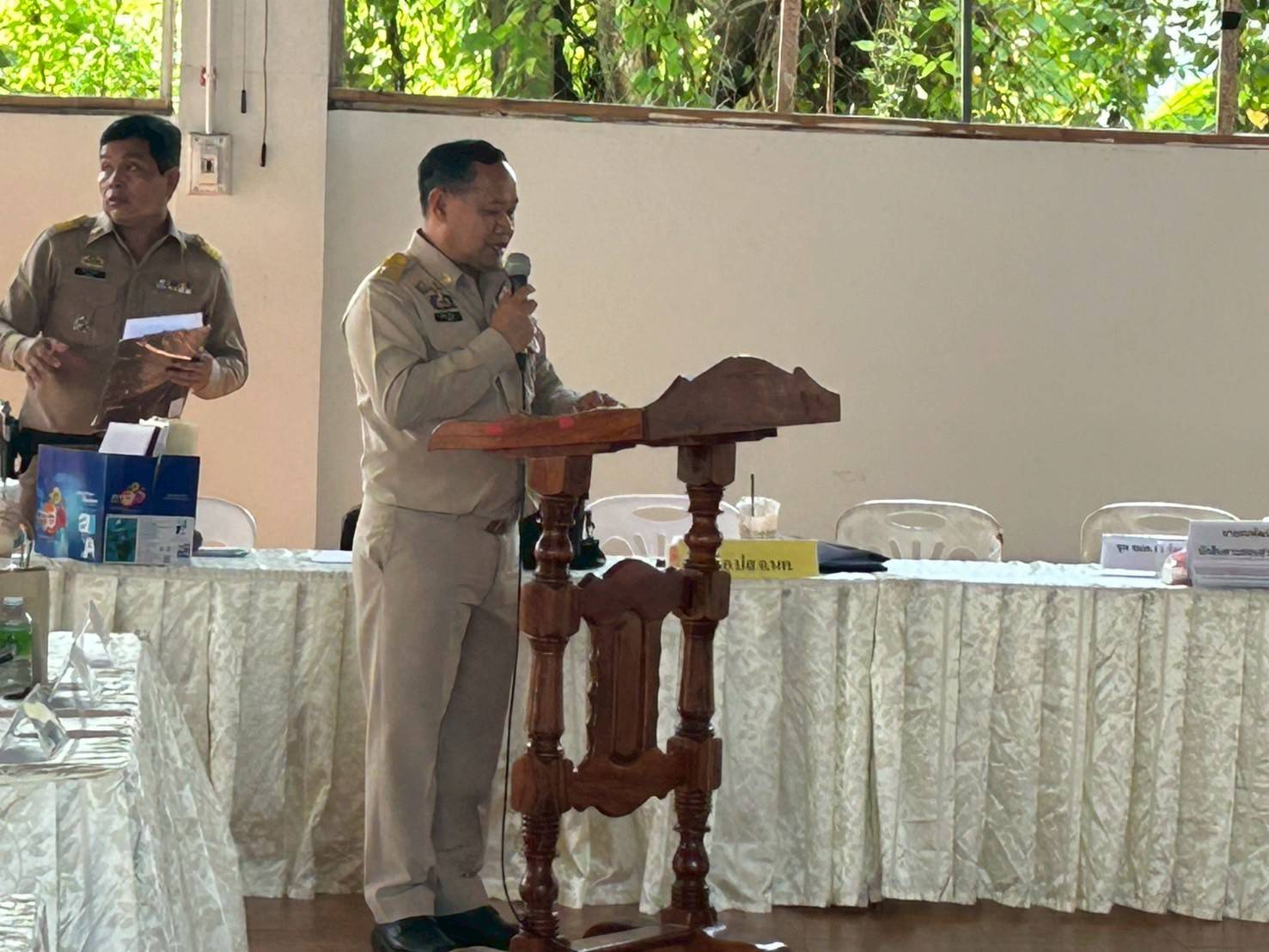 พช.หนองคาย ร่วมติดตาม ผลการดำเนินงานป้องกัน ปราบปราม และแก้ไขปัญหายาเสพติด ตามแผนปฏิบัติการสกัดกั้นและปราบปรามยาเสพติด “Seal Stop Safe” ผนึกกำลังอำเภอชายแดน และอำเภอตอนในพื้นที่จังหวัดหนองคาย ณ อำเภอสังคม