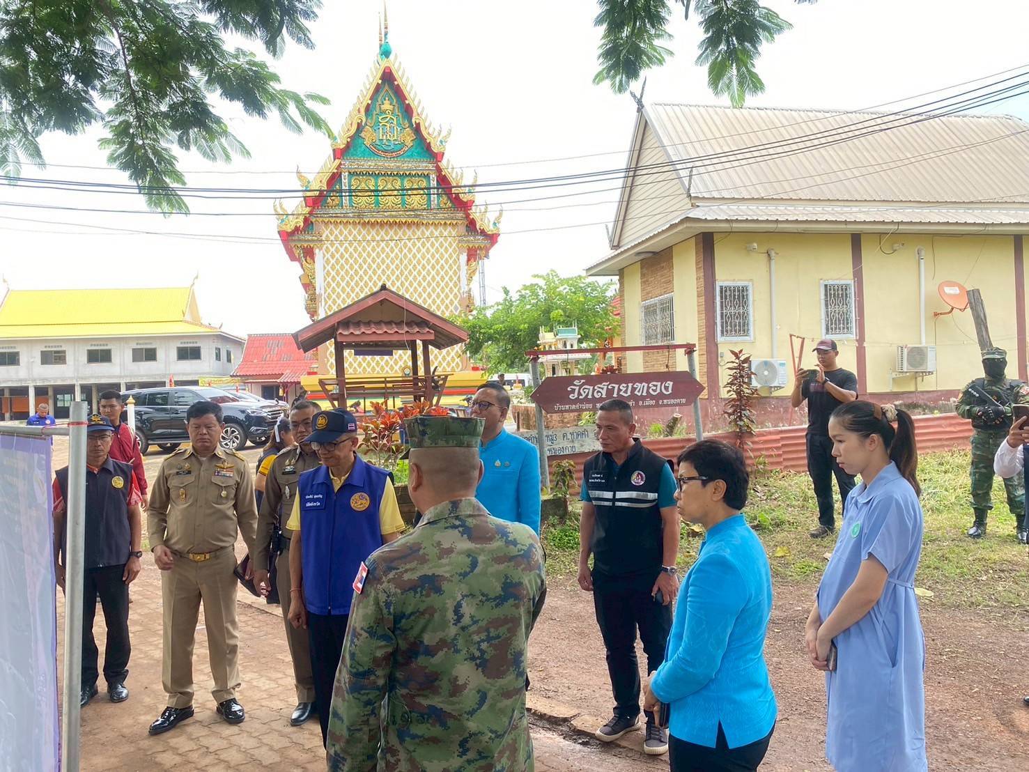 พช.หนองคาย ร่วมติดตาม ผลการดำเนินงานป้องกัน ปราบปราม และแก้ไขปัญหายาเสพติด ตามแผนปฏิบัติการสกัดกั้นและปราบปรามยาเสพติด “Seal Stop Safe” ผนึกกำลังอำเภอชายแดน และอำเภอตอนในพื้นที่จังหวัดหนองคาย ณ อำเภอเมืองหนองคาย