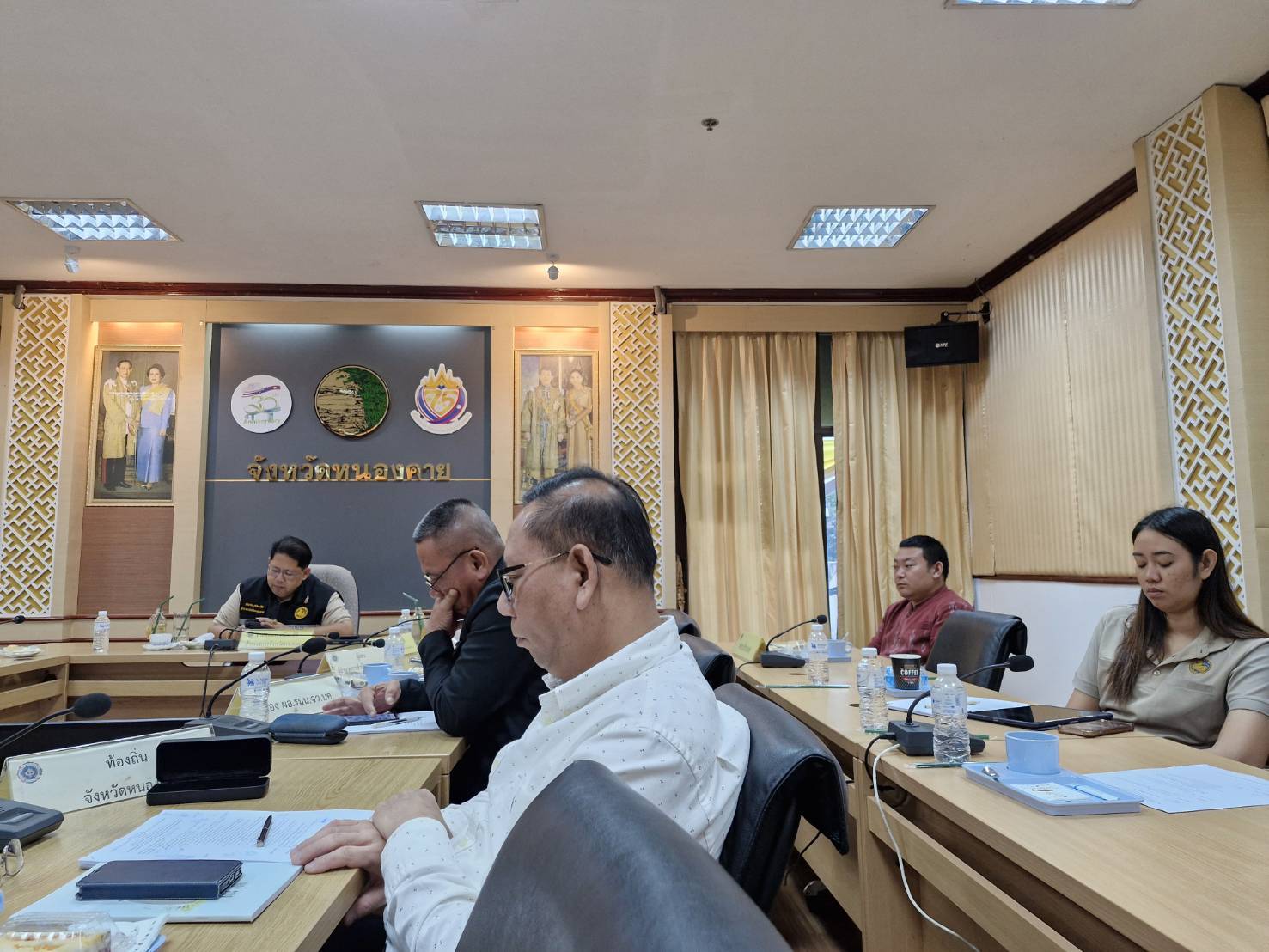 พช.หนองคาย ร่วมประชุมศูนย์ปฏิบัติการติดตามเร่งรัดการบำบัดรักษา ฟื้นฟูสภาพทางสังคม ป้องกัน และปราบปรามยาเสพติด ครั้งที่ 12/2568