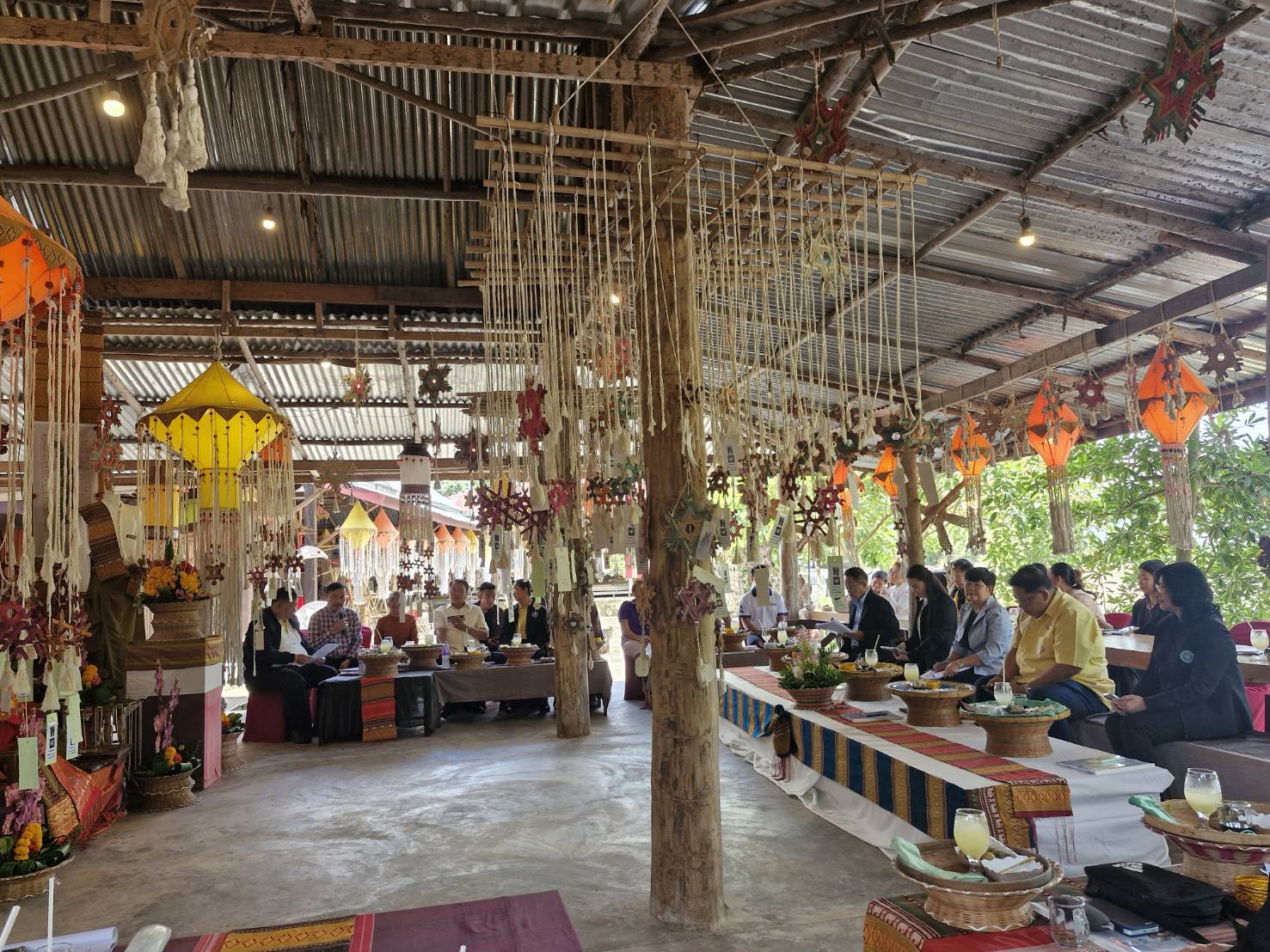 พช.หนองคาย ร่วมต้อนรับผู้ตรวจราชการสำนักนายกรัฐมนตรี พร้อมคณะ ลงพื้นที่ตรวจติดตาม การขับเคลื่อนนโยบาย Soft Power แหล่งท่องเที่ยวชุมชนวังน้ำมอก