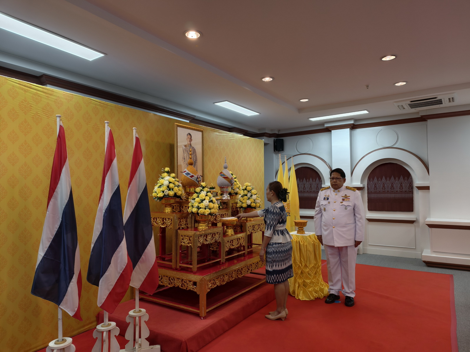 พช.หนองคาย ร่วมพิธีมอบเงินพระราชทานให้แก่ครอบครัวกำลังพลที่เสียชีวิต