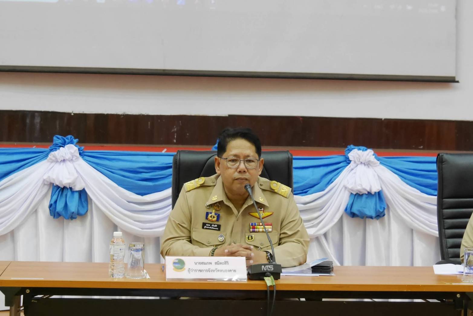 พช.หนองคาย ร่วมการประชุมคณะกรมการจังหวัดและหัวหน้าส่วนราชการประจำจังหวัด ครั้งที่ 8/2568