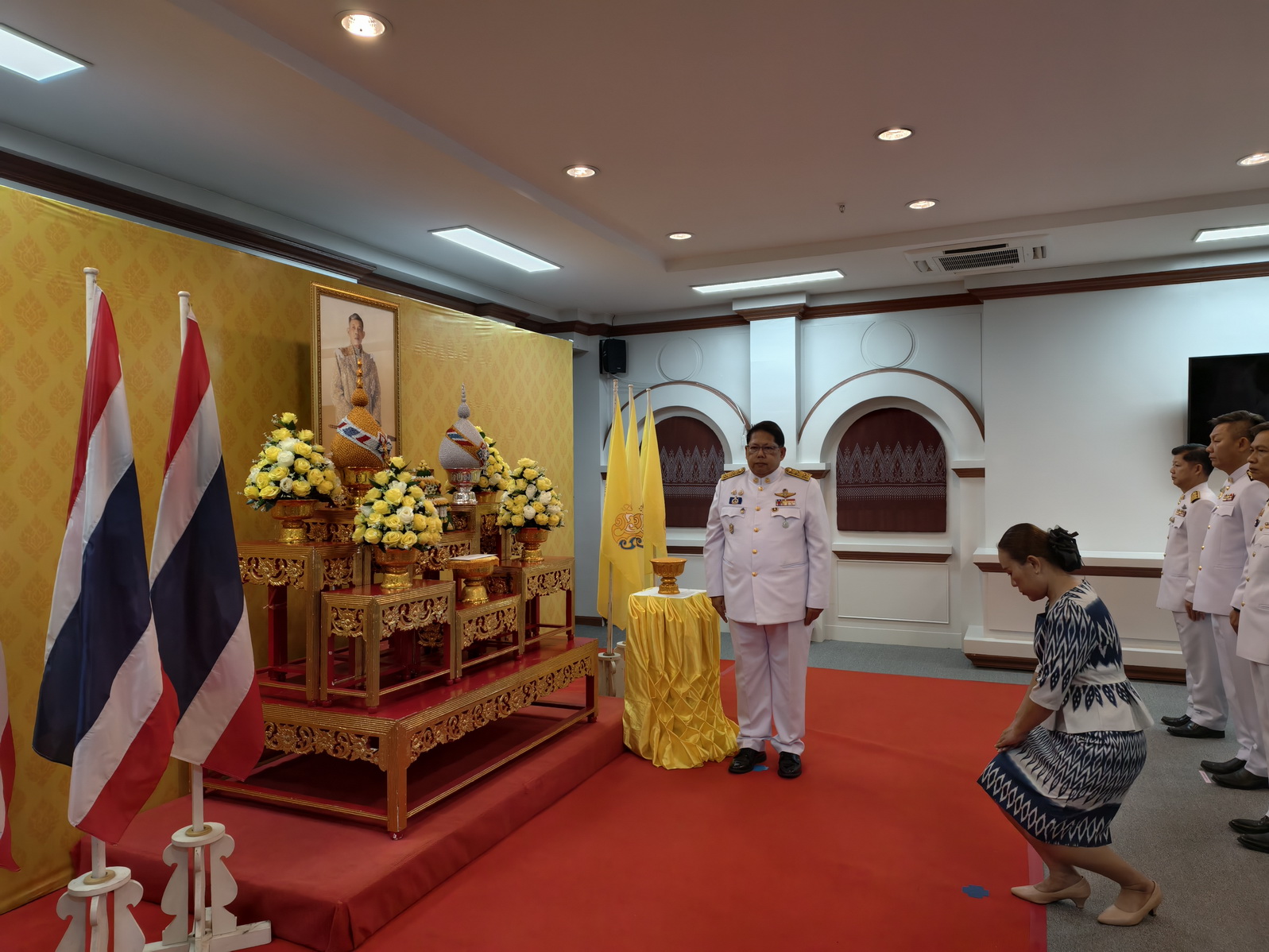 พช.หนองคาย ร่วมพิธีมอบเงินพระราชทานให้แก่ครอบครัวกำลังพลที่เสียชีวิต