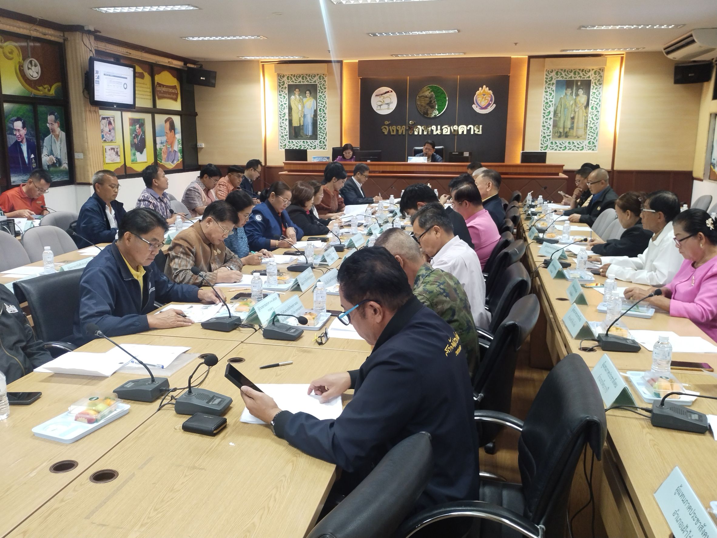 พช.หนองคาย ร่วมประชุมคณะกรรมการบริหารงานจังหวัดแบบบูรณาการจังหวัดหนองคาย (ก.บ.จ.นค.) ครั้งที่ 5/2568