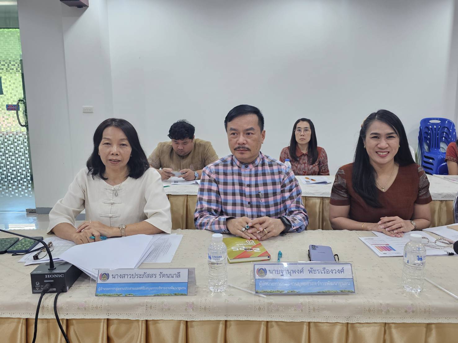 พช.หนองคาย จัดประชุมการประสานแผนการปฏิบัติราชการสำนักงานพัฒนาชุมชนจังหวัดหนองคาย ครั้งที่ 7/2568