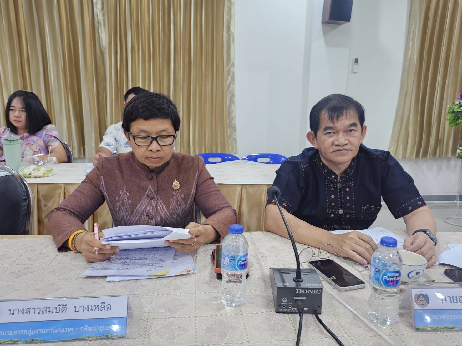 พช.หนองคาย จัดประชุมการประสานแผนการปฏิบัติราชการสำนักงานพัฒนาชุมชนจังหวัดหนองคาย ครั้งที่ 7/2568