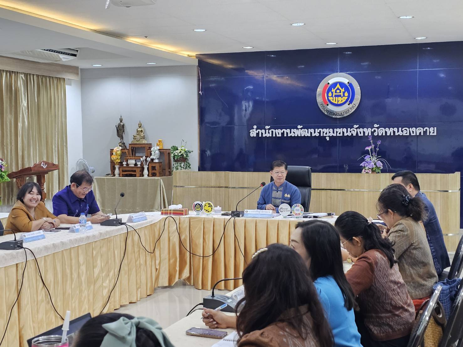 พช.หนองคาย ถอดบทเรียนโครงการ “หนองคาย สบายดี : Smart Smile Style SAYAM” นวัตกรรมต้นแบบเพื่อขับเคลื่อนงานพัฒนาชุมชนสู่ความสำเร็จ