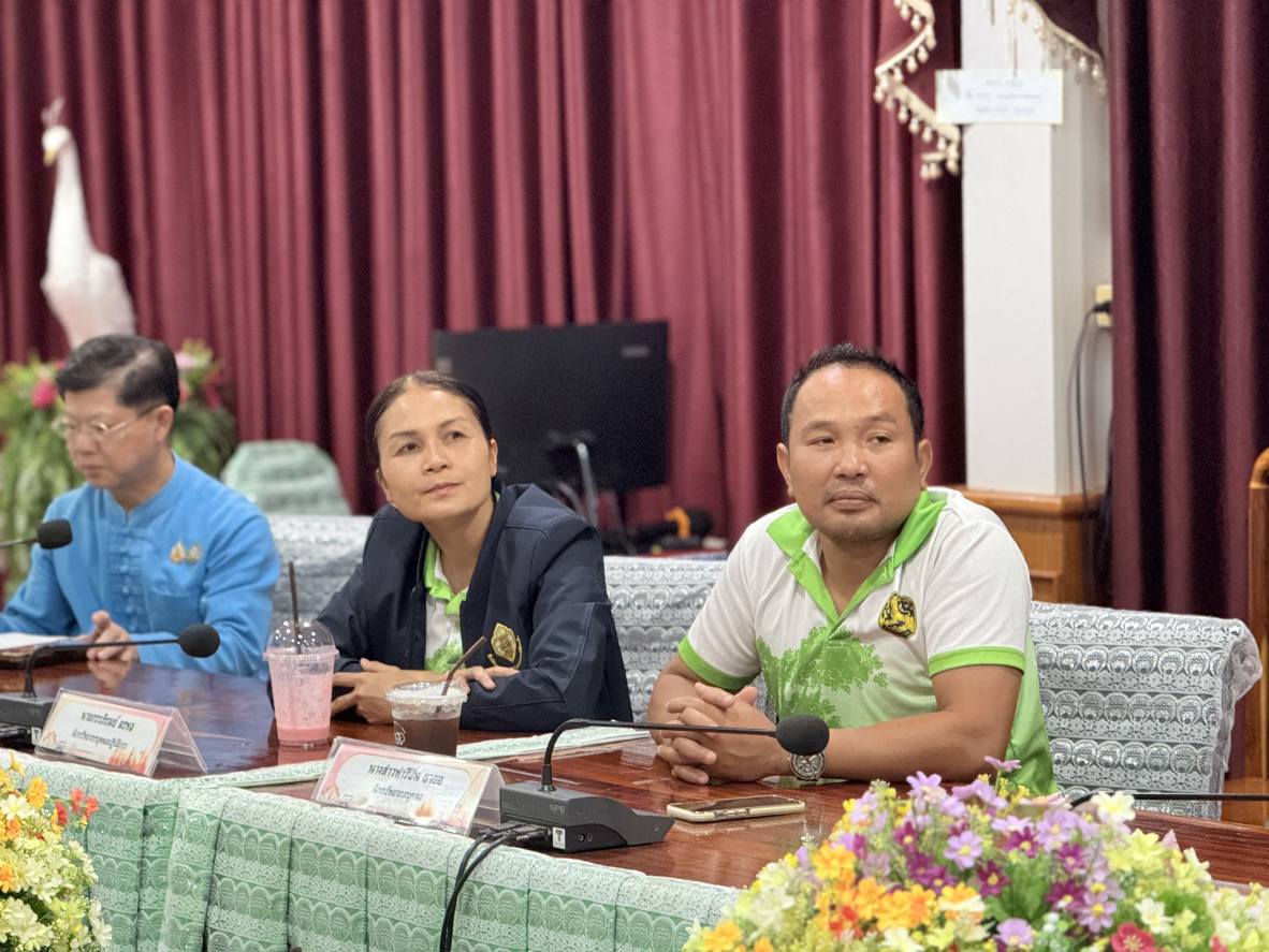 พช.หนองคาย ลงพื้นที่สนับสนุน ศพช.อุดรธานี ติดตามประเมินผลและถอดบทเรียนผลสำเร็จผู้นำการเปลี่ยนแปลง