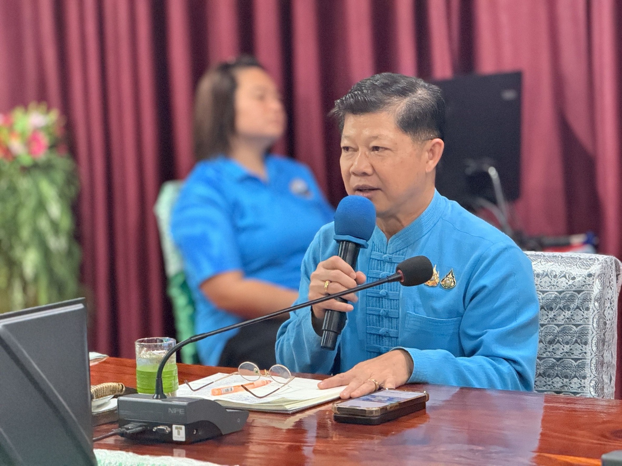 พช.หนองคาย ลงพื้นที่สนับสนุน ศพช.อุดรธานี ติดตามประเมินผลและถอดบทเรียนผลสำเร็จผู้นำการเปลี่ยนแปลง