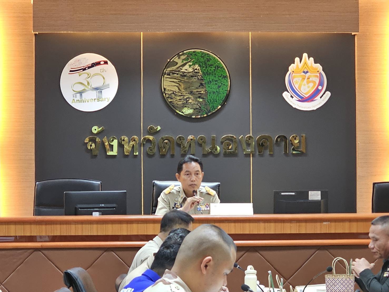 พช.หนองคาย ร่วมประชุมคณะกรรมการศูนย์อำนวยการป้องกันและปราบปรามยาเสพติดจังหวัดหนองคาย ครั้งที่ 8/2568
