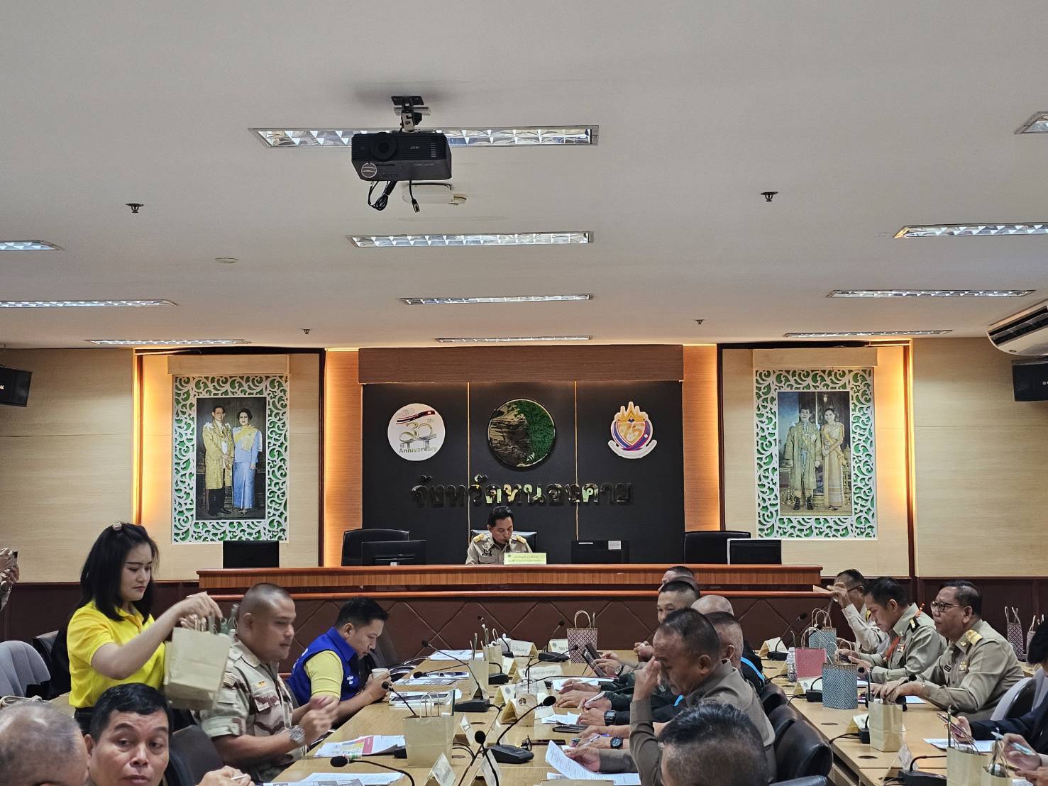 พช.หนองคาย ร่วมประชุมคณะกรรมการศูนย์อำนวยการป้องกันและปราบปรามยาเสพติดจังหวัดหนองคาย ครั้งที่ 8/2568