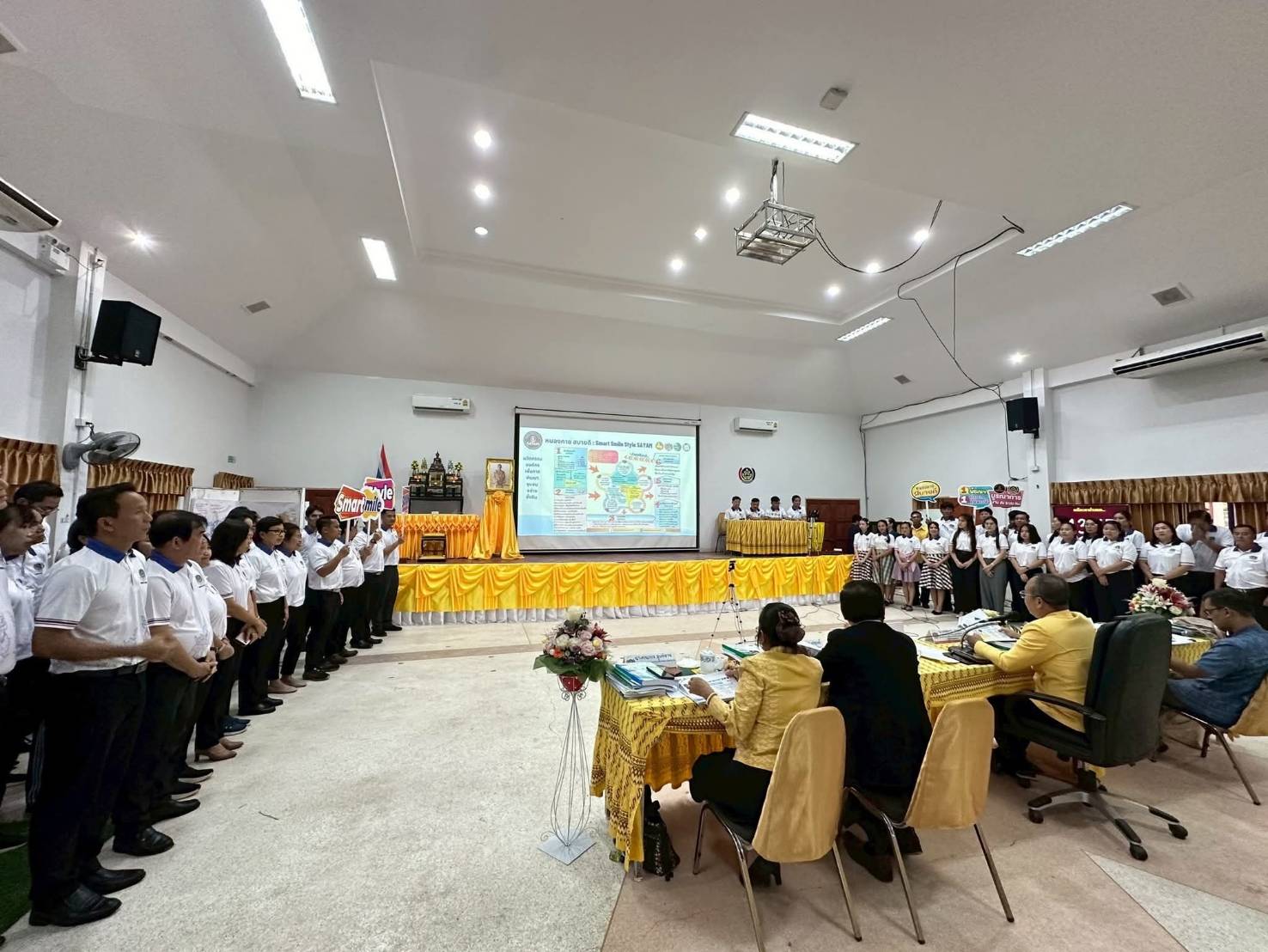 พช.หนองคาย โชว์ผลงานโครงการ “หนองคาย สบายดี : Smart Smile Style SAYAM” นวัตกรรมต้นแบบเพื่อขับเคลื่อนงานพัฒนาชุมชนสู่ความสำเร็จ