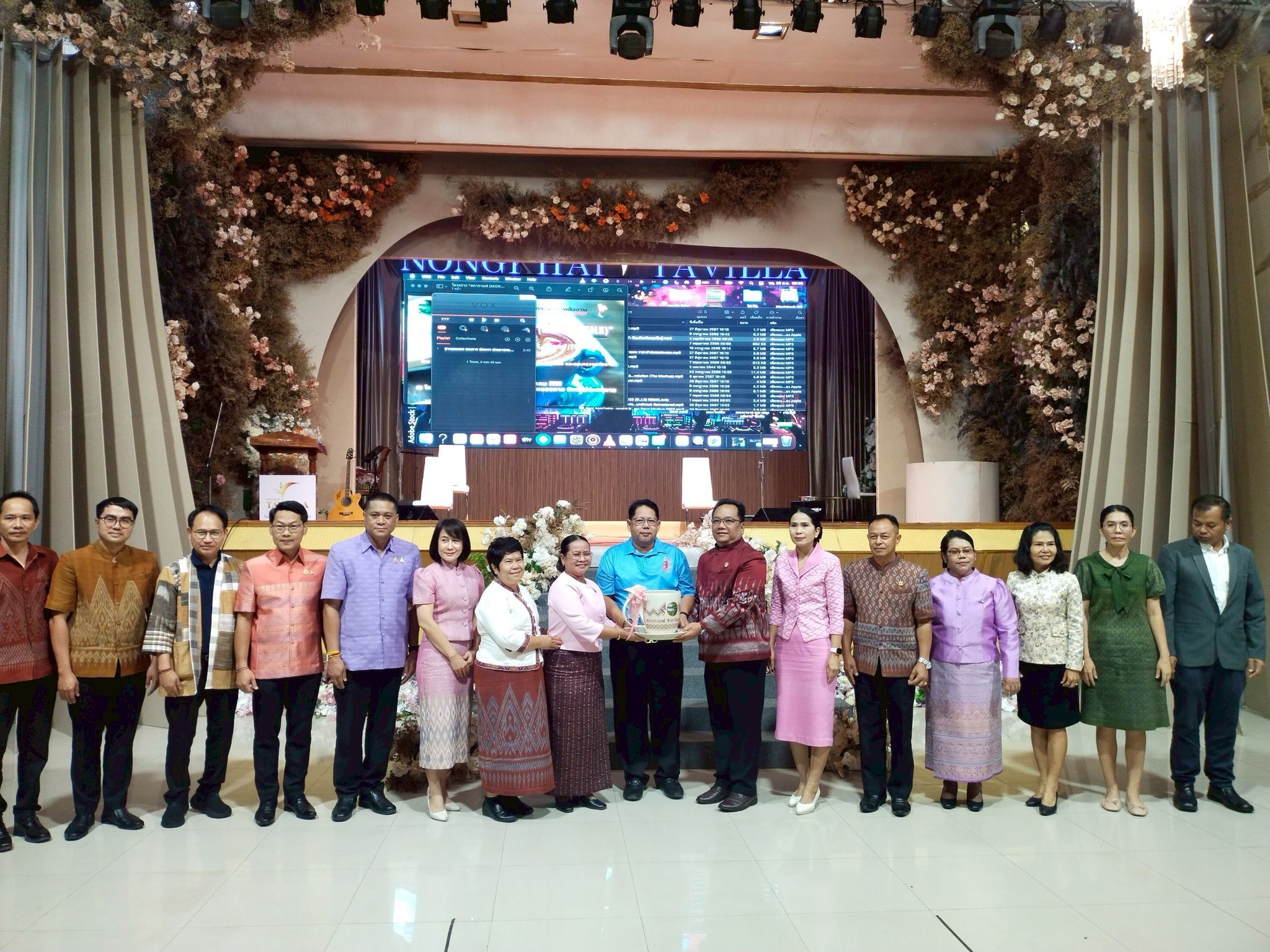 พช.หนองคาย ร่วมโครงการสภากาแฟ Morning talk จังหวัดหนองคาย ครั้งที่ 7/2568