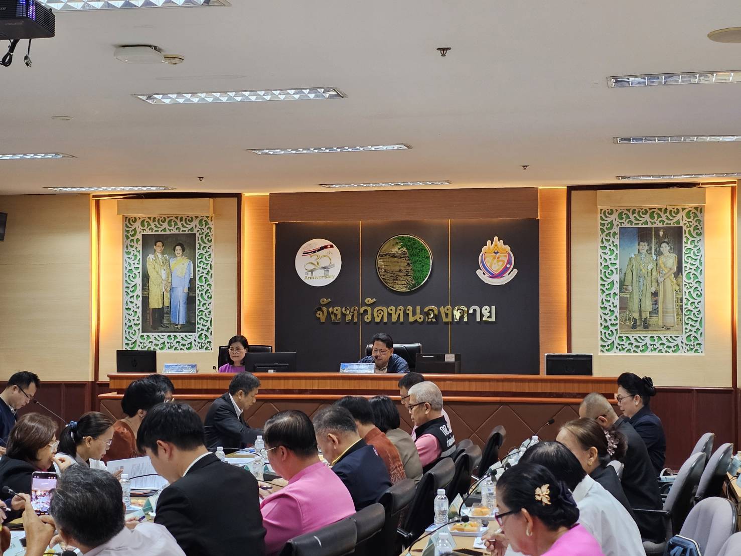 พช.หนองคาย ร่วมประชุมคณะกรรมการบริหารงานจังหวัดแบบบูรณาการจังหวัดหนองคาย (ก.บ.จ.นค.) ครั้งที่ 5/2568