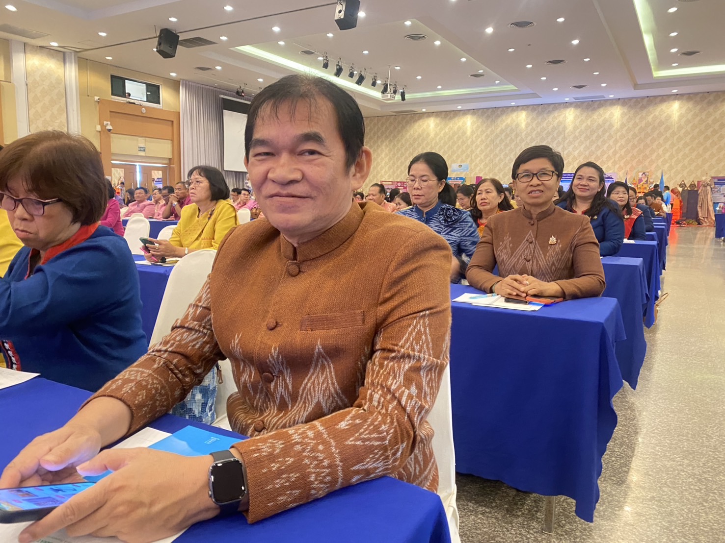 พช.หนองคาย เข้าร่วมประชุมตรวจติดตามผลการดำเนินงานของหน่วยรับตรวจรายไตรมาส 15 จังหวัดภาคตะวันออกเฉียงเหนือ