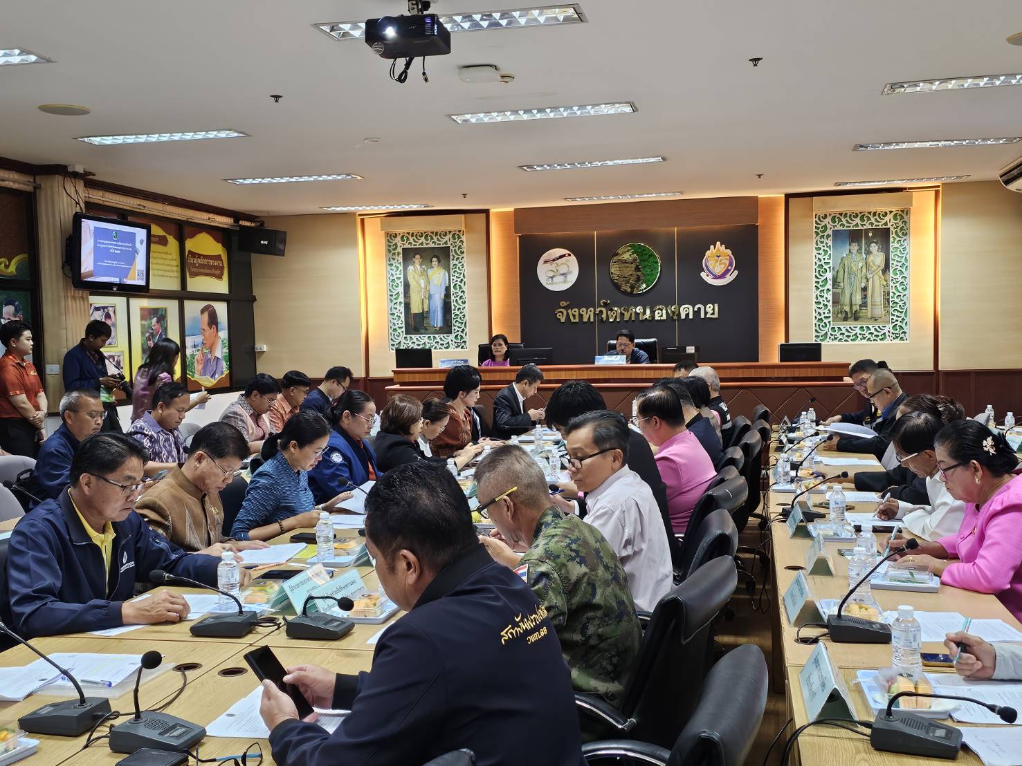 พช.หนองคาย ร่วมประชุมคณะกรรมการบริหารงานจังหวัดแบบบูรณาการจังหวัดหนองคาย (ก.บ.จ.นค.) ครั้งที่ 5/2568