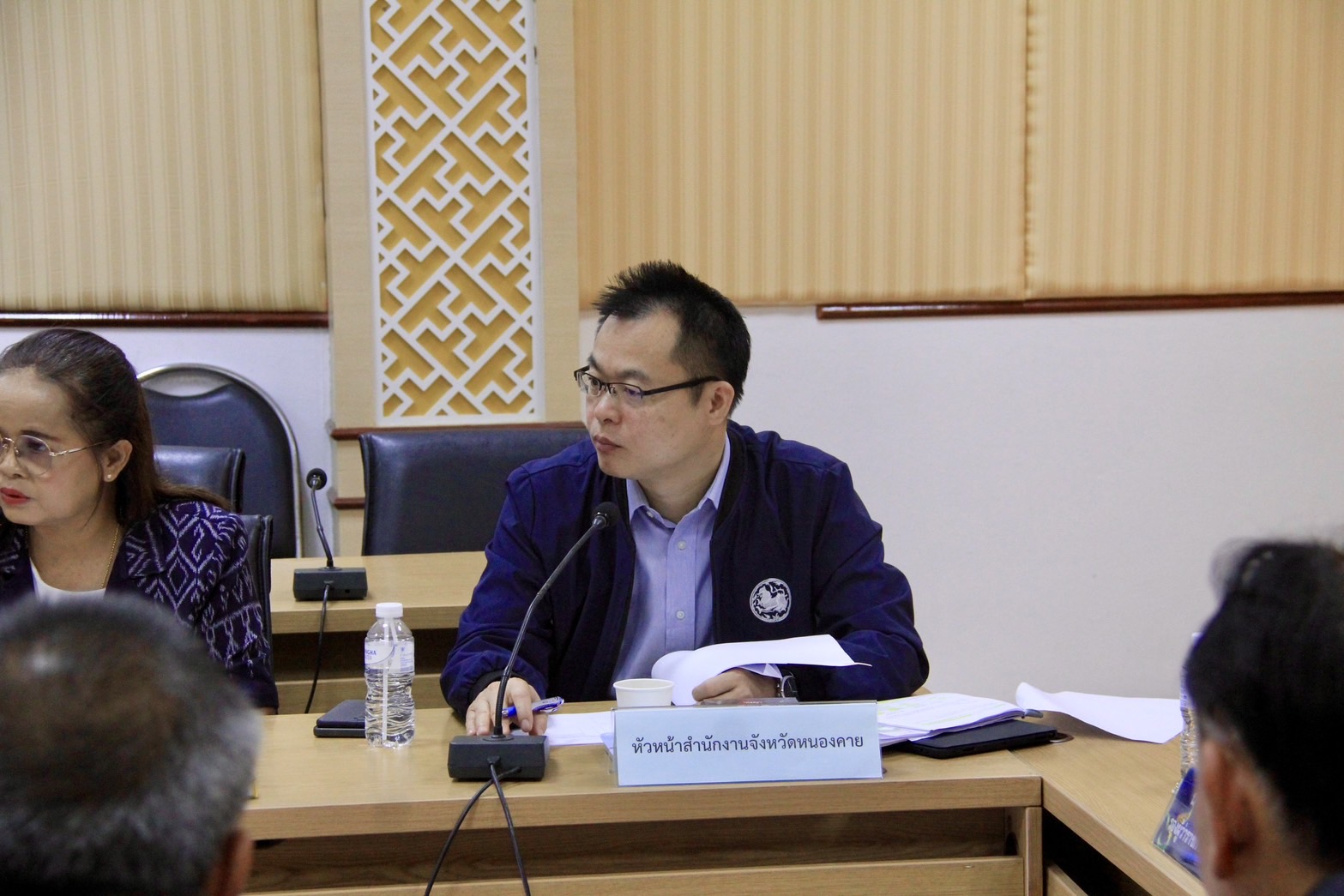 พช.หนองคาย ร่วมประชุมติดตามผลการดำเนินงานโครงการภายใต้งบประมาณรายจ่ายประจำปีงบประมาณ พ.ศ. 2567 – 2569 จังหวัดหนองคาย ประจำเดือนสิงหาคม 2568