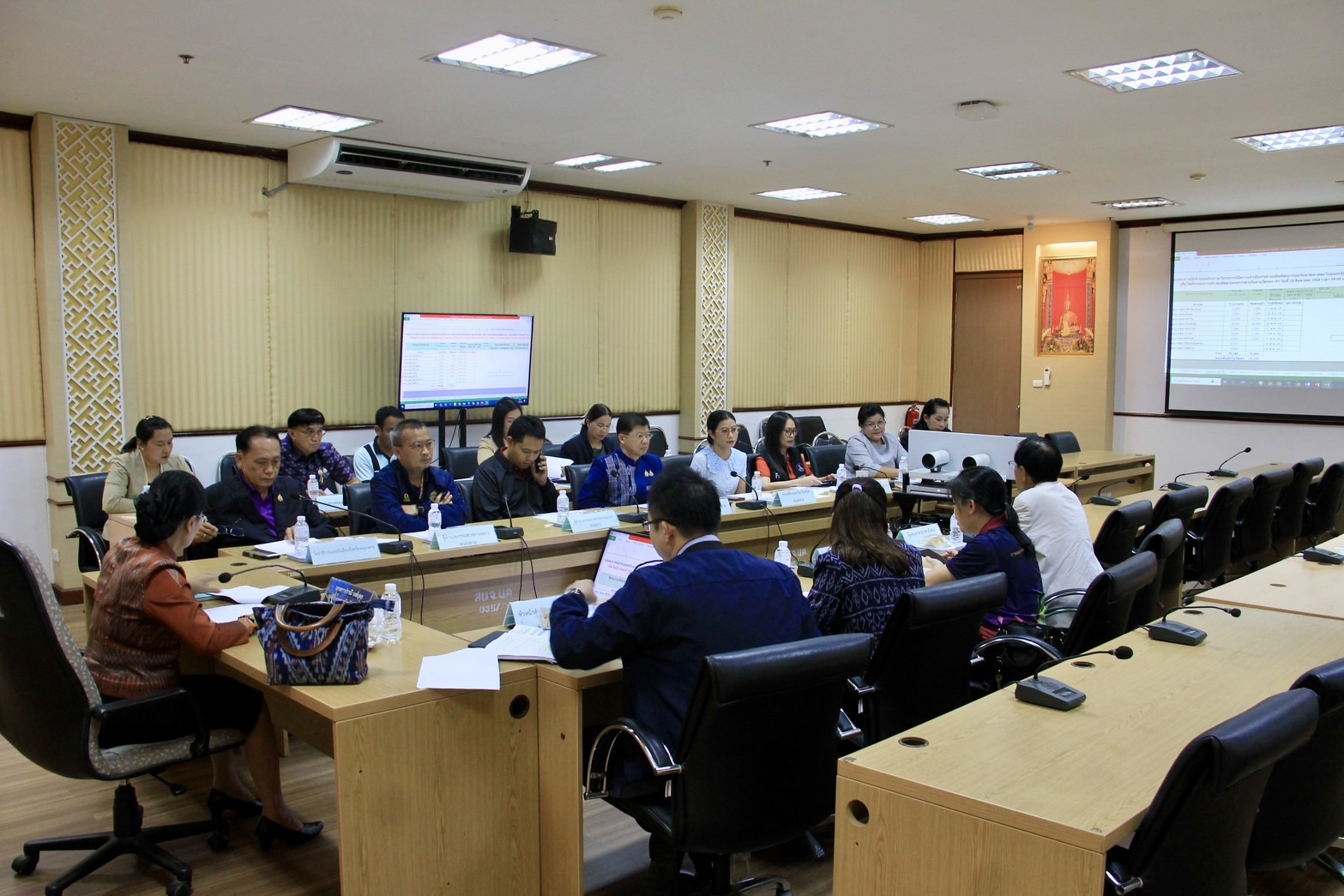 พช.หนองคาย ร่วมประชุมติดตามผลการดำเนินงานโครงการภายใต้งบประมาณรายจ่ายประจำปีงบประมาณ พ.ศ. 2567 – 2569 จังหวัดหนองคาย ประจำเดือนสิงหาคม 2568