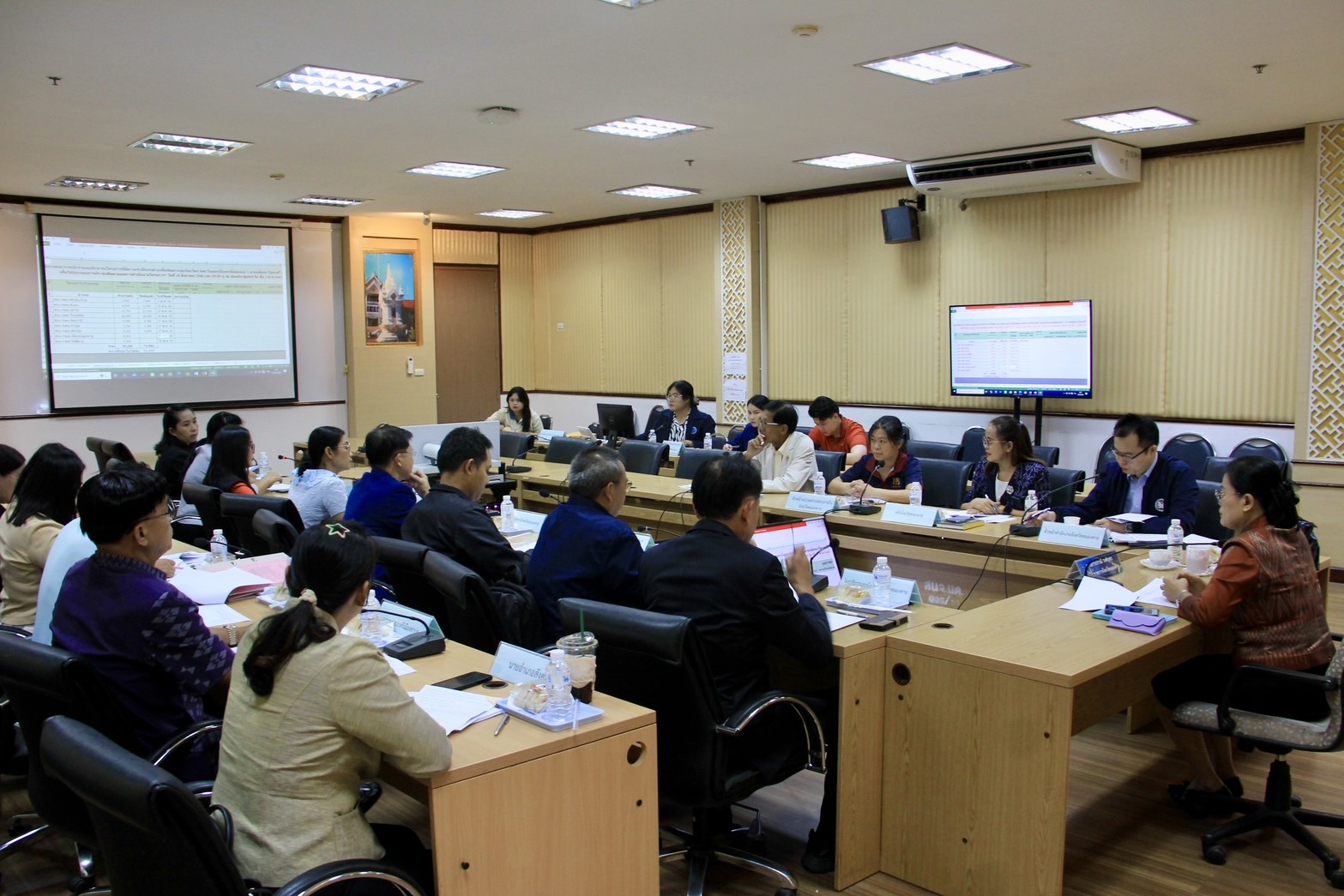 พช.หนองคาย ร่วมประชุมติดตามผลการดำเนินงานโครงการภายใต้งบประมาณรายจ่ายประจำปีงบประมาณ พ.ศ. 2567 – 2569 จังหวัดหนองคาย ประจำเดือนสิงหาคม 2568