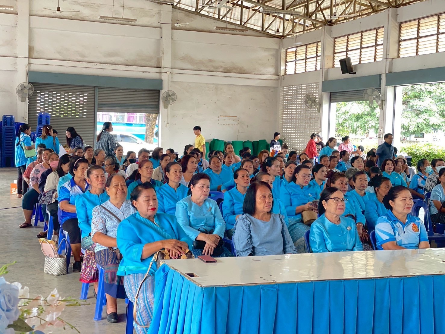 กองทุนพัฒนาบทบาทสตรีหนองคายร่วมกับสำนักงานยุติธรรมจังหวัดหนองคาย ดำเนินโครงการร่วมใจไกล่เกลี่ยช่วยเหลือลูกหนี้กองทุนพัฒนาบทบาทสตรี “Nongkhai Plus++ สร้างสุข สร้างรอยยิ้ม ให้ลูกหนี้”