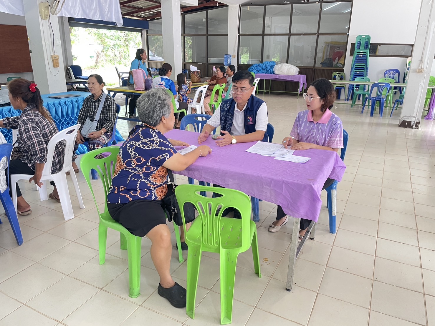 กองทุนพัฒนาบทบาทสตรีหนองคายร่วมกับสำนักงานยุติธรรมจังหวัดหนองคาย ดำเนินโครงการร่วมใจไกล่เกลี่ยช่วยเหลือลูกหนี้กองทุนพัฒนาบทบาทสตรี “Nongkhai Plus++ สร้างสุข สร้างรอยยิ้ม ให้ลูกหนี้” อำเภอรัตนวาปี