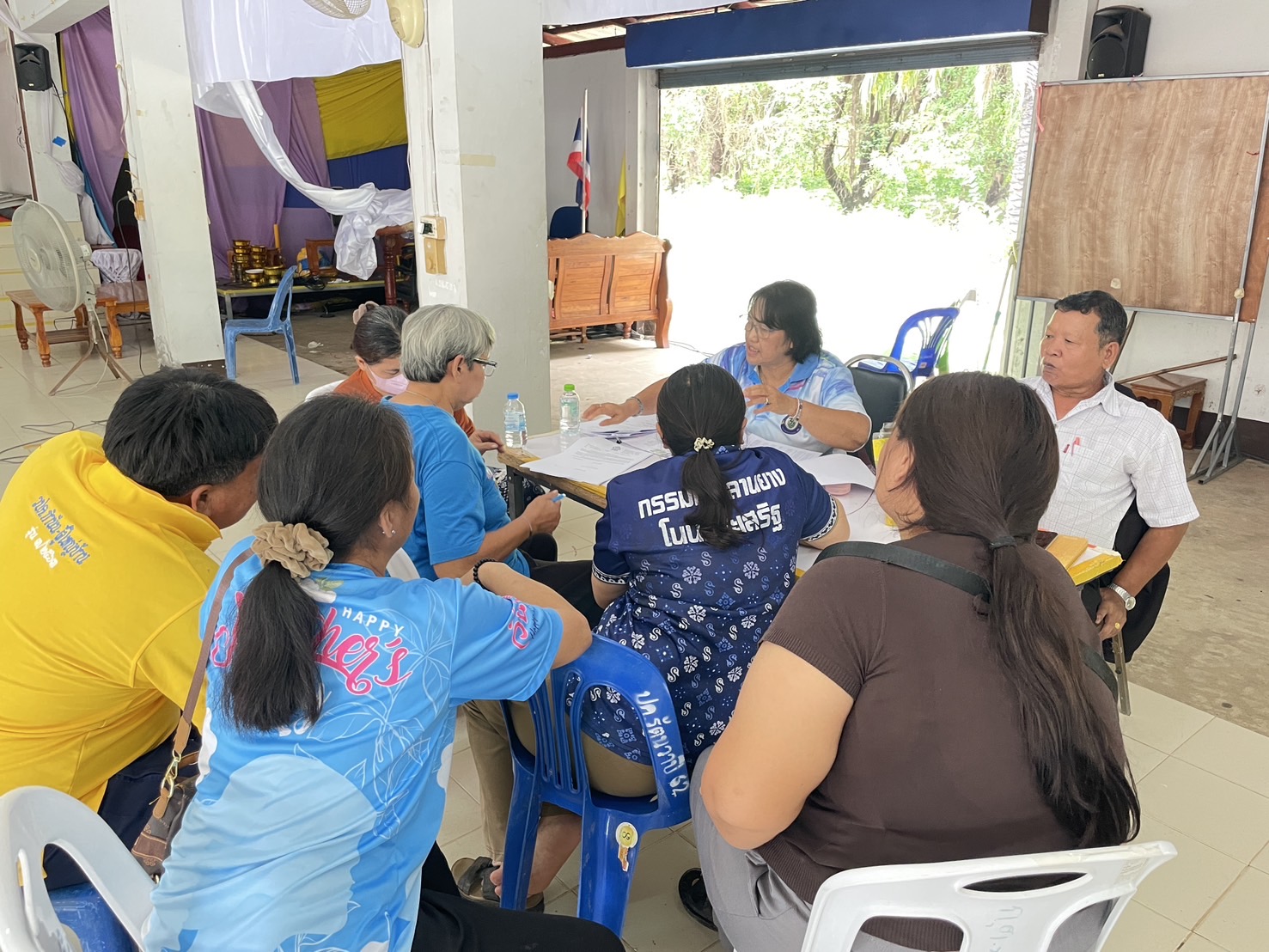 กองทุนพัฒนาบทบาทสตรีหนองคายร่วมกับสำนักงานยุติธรรมจังหวัดหนองคาย ดำเนินโครงการร่วมใจไกล่เกลี่ยช่วยเหลือลูกหนี้กองทุนพัฒนาบทบาทสตรี “Nongkhai Plus++ สร้างสุข สร้างรอยยิ้ม ให้ลูกหนี้” อำเภอรัตนวาปี