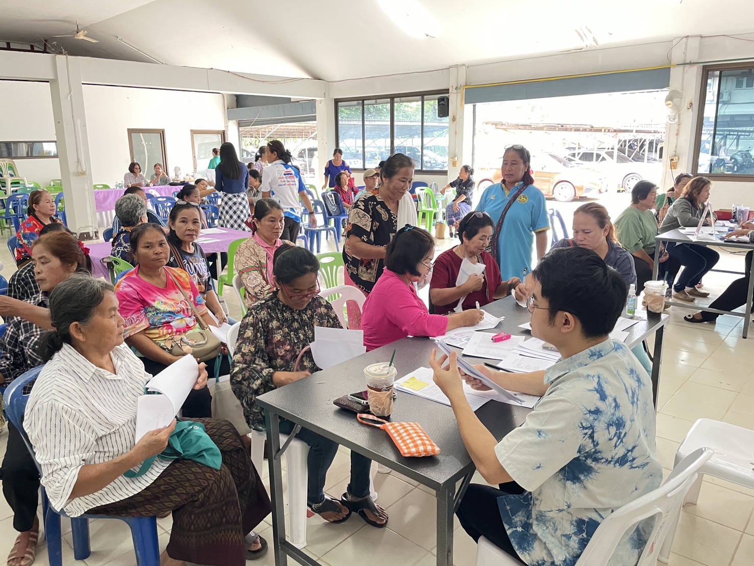 กองทุนพัฒนาบทบาทสตรีหนองคายร่วมกับสำนักงานยุติธรรมจังหวัดหนองคาย ดำเนินโครงการร่วมใจไกล่เกลี่ยช่วยเหลือลูกหนี้กองทุนพัฒนาบทบาทสตรี “Nongkhai Plus++ สร้างสุข สร้างรอยยิ้ม ให้ลูกหนี้” อำเภอรัตนวาปี