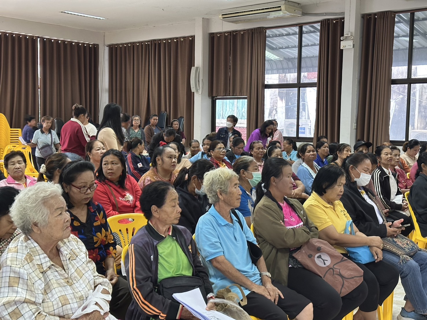 กองทุนพัฒนาบทบาทสตรีหนองคายร่วมกับสำนักงานยุติธรรมจังหวัดหนองคาย ดำเนินโครงการร่วมใจไกล่เกลี่ยช่วยเหลือลูกหนี้กองทุนพัฒนาบทบาทสตรี “Nongkhai Plus++ สร้างสุข สร้างรอยยิ้ม ให้ลูกหนี้”