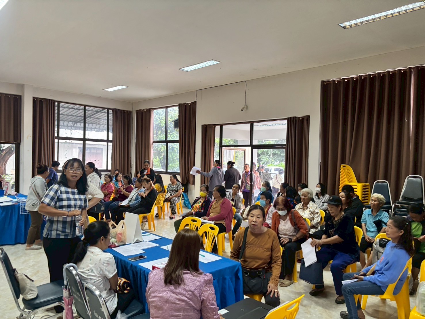 กองทุนพัฒนาบทบาทสตรีหนองคายร่วมกับสำนักงานยุติธรรมจังหวัดหนองคาย ดำเนินโครงการร่วมใจไกล่เกลี่ยช่วยเหลือลูกหนี้กองทุนพัฒนาบทบาทสตรี “Nongkhai Plus++ สร้างสุข สร้างรอยยิ้ม ให้ลูกหนี้”