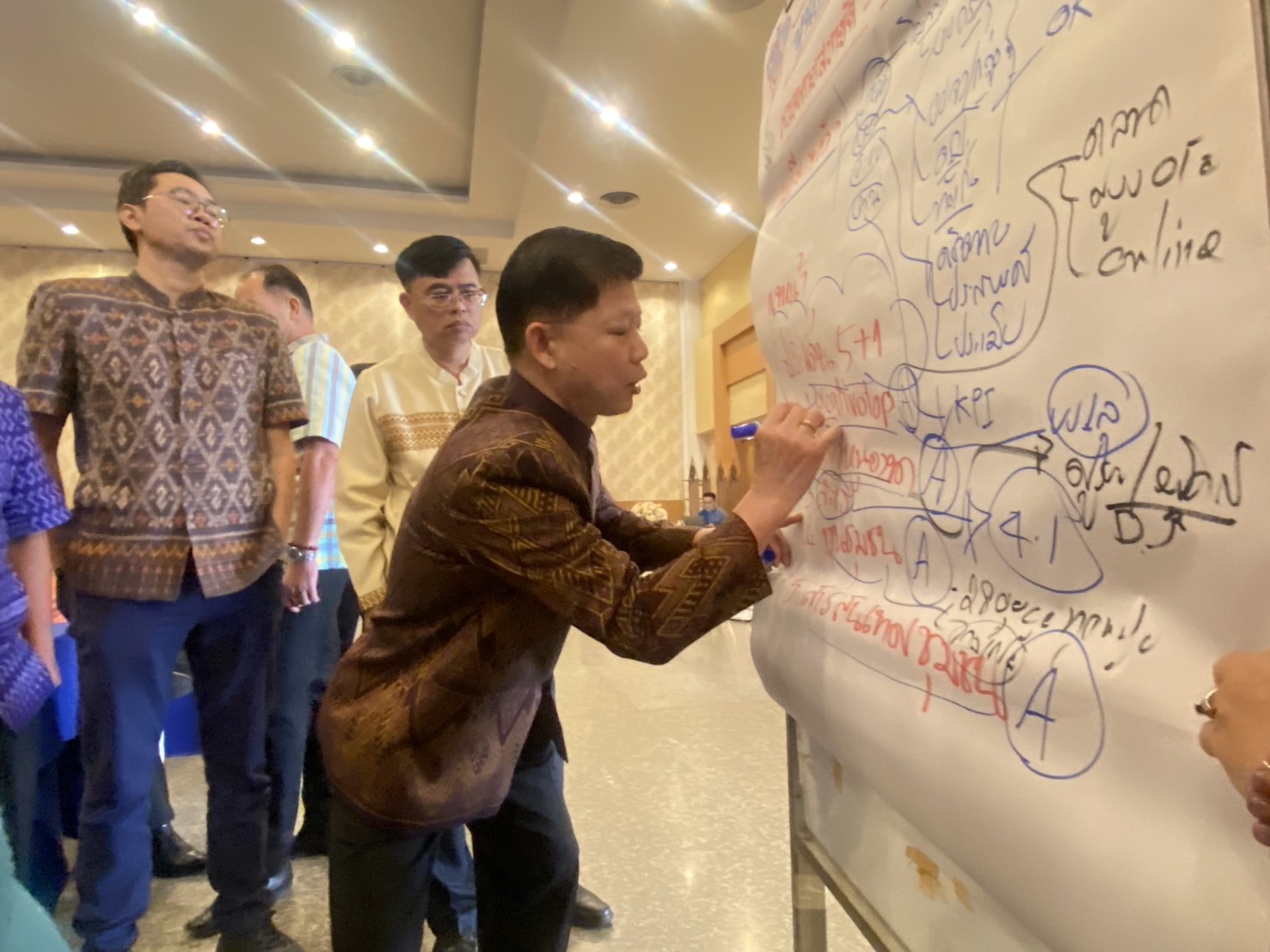 พช.หนองคาย เข้าร่วมประชุมตรวจติดตามผลการดำเนินงานของหน่วยรับตรวจรายไตรมาส 15 จังหวัดภาคตะวันออกเฉียงเหนือ