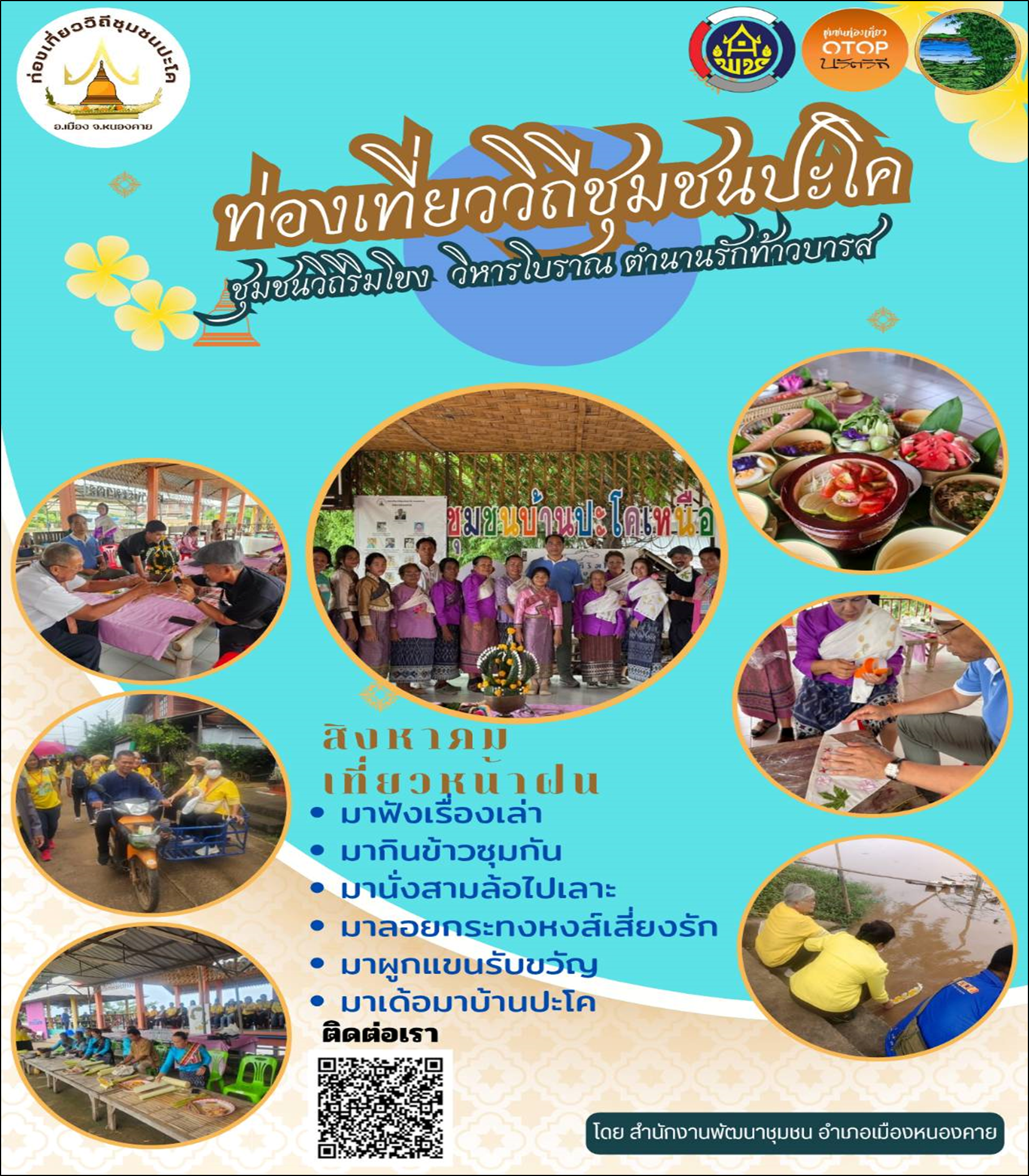 เที่ยวหนองคาย ง่ายนิดเดียว “เรียน รู้ ดู เที่ยว ทั่วไทย” ไปกับ “Click ชุมชน”